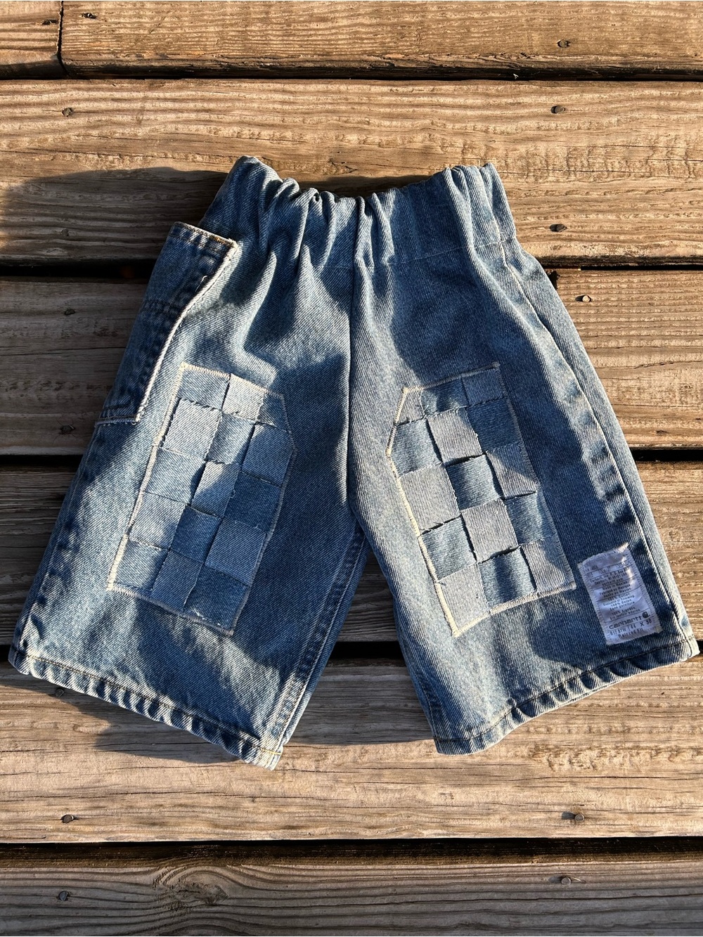 Carhartt 2T Wide leg Baggy Pants Custom Handmade woven double knee